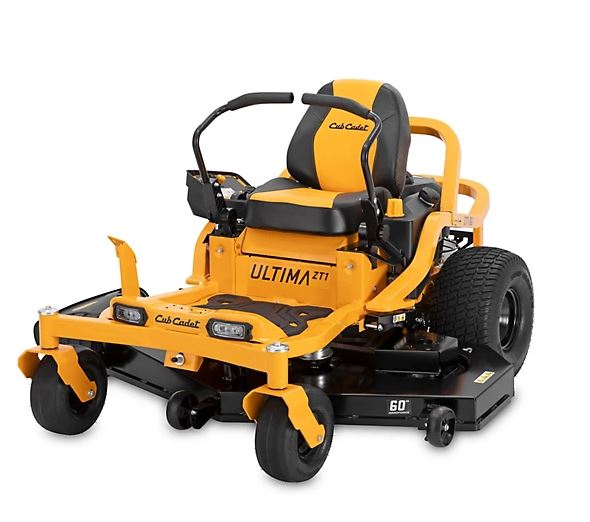 Cub Cadet Ultima ZT1-60 in. 26 HP Gas Zero-Turn Mower, Kohler KT-Pro V-Twin OHV Engine, Dual Hydrostatic Transmission