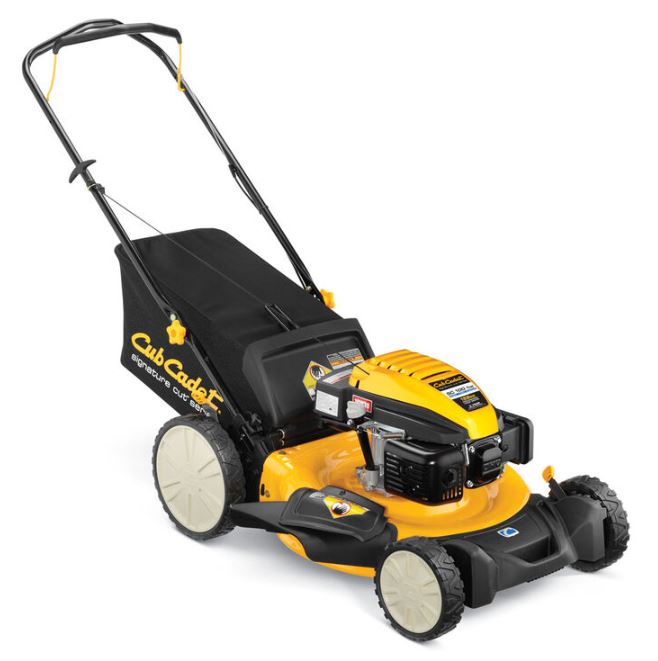Cub Cadet SC100HW 21" 159cc OHV Engine High-Wheel 3-in-1 Gas Push Lawn Mower