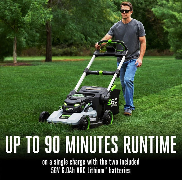 EGO Power+ 1000 Series 22" 56v Self-Propelled Mower Kit – Super Composite Deck, Select Cut™ System, Dual 6.0Ah Batteries, 560W Charger, LM2244SP-2