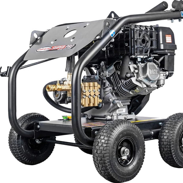 Simpson SuperPro SW4440HADM 4,400 PSI Gas Pressure Washer – 4.0 GPM, 420cc Honda GX390 Engine, Roll Cage Frame