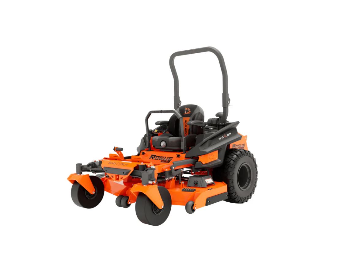 Bad Boy Rogue 61” Zero-Turn Mower – BRG61385KA – 38.5HP Kawasaki FX1000 EFI, 3-Link Suspension, Dual Hydro Pumps