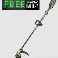 EGO Power+ ST1623T 16″ POWERLOAD™ Line IQ™ String Trimmer – Telescopic Carbon Shaft, 4.0Ah Battery & 320W Charger
