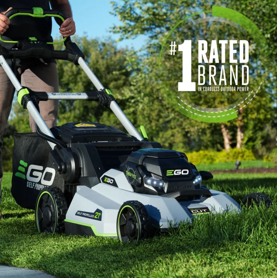 EGO Power+ 21" Select Cut Cordless Self-Propelled Lawn Mower Kit - LM2135SP | Mac Daddy