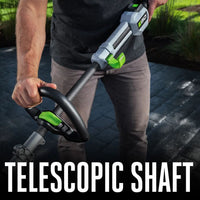 EGO Power+ ST1611T 16″ POWERLOAD™ String Trimmer – Telescopic Carbon Fiber Shaft, 2.5Ah Battery & 210W Charger