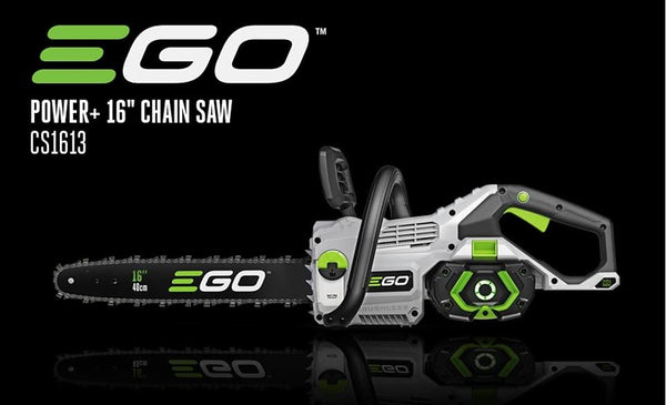 EGO POWER+ CS1613 16" Cordless Chainsaw Kit – 56V 4.0Ah Battery & Charger Included | 40cc Gas Equivalent