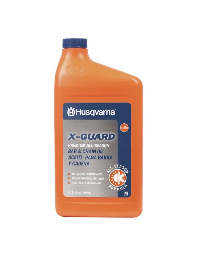 Husqvarna X-Guard Premium All-Season Bar & Chain Oil – 1 Quart