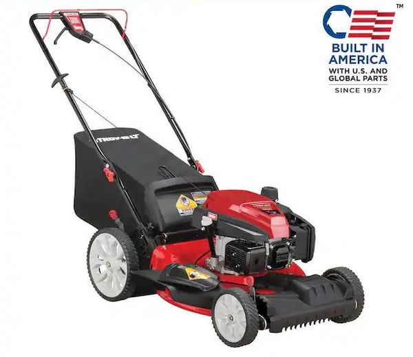 21 in. 163cc OHV Engine Front-Wheel Drive 3-in-1 Gas Walk Behind Lawn Mower with Tri-Action Cutting System